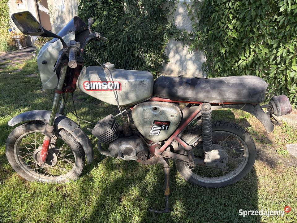 Simson S51 dolnośląskie Leśna