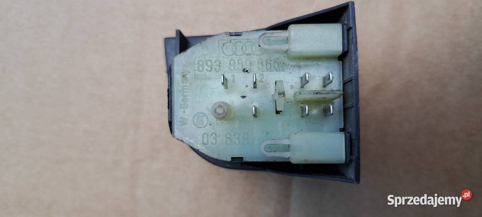 Przełącznik lusterek 893959565 Audi 80 B4 Panele sterowania, przełączniki Luzino sprzedam
