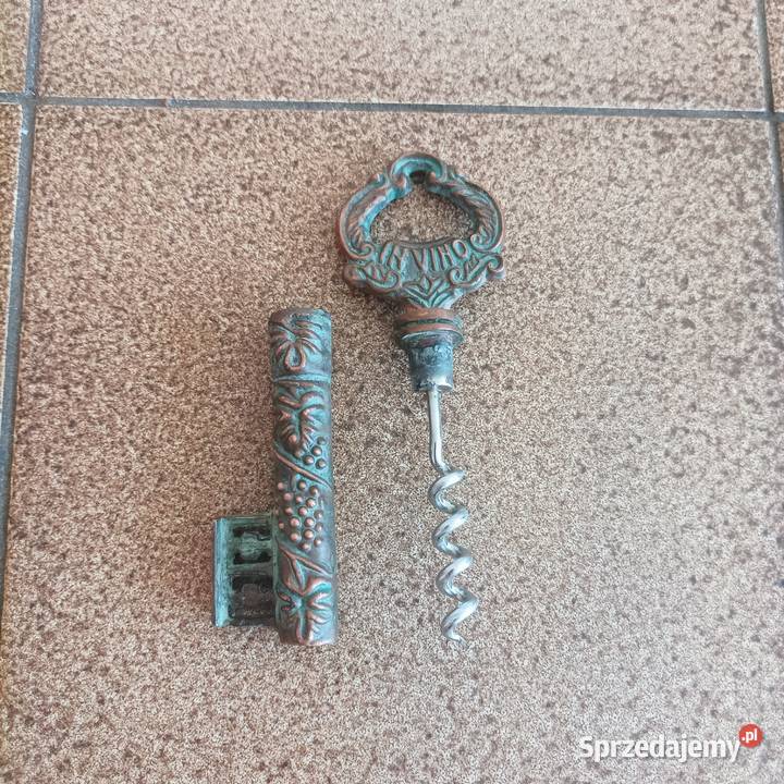 Stary zabytkowy otwieracz korkociąg VERITAS