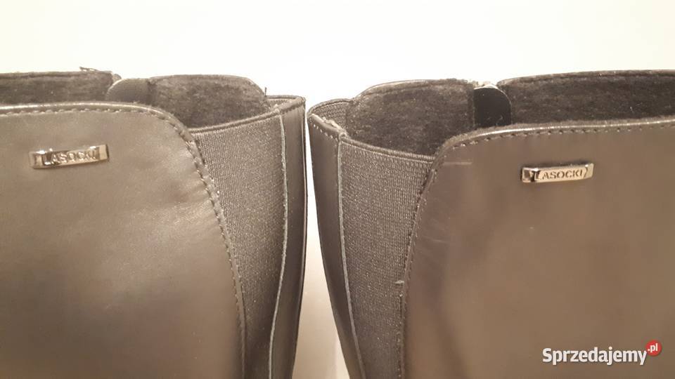 Kozaki Lasocki rozmiar 38 czarne