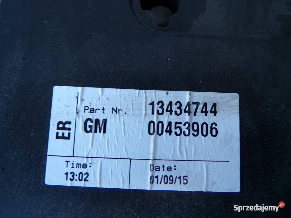 Pedał pedały manual EUROPA Opel Meriva B