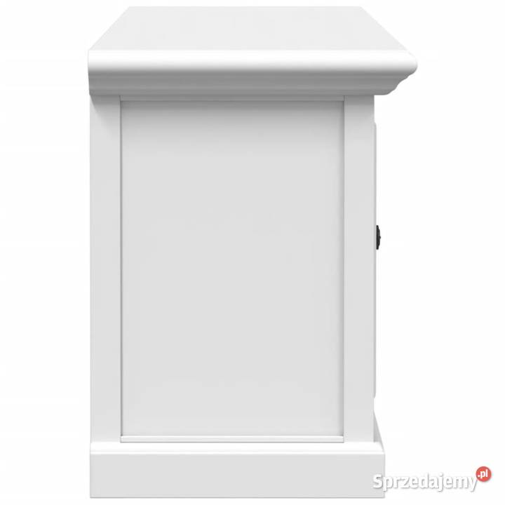 Szafka pod TV biała 110x30x41 materiał Warszawa