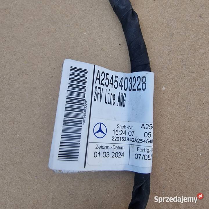 MERCEDES BENZ GLC W254 X254 WIĄZKA INSTALACJI lubuskie Bieleń sprzedam