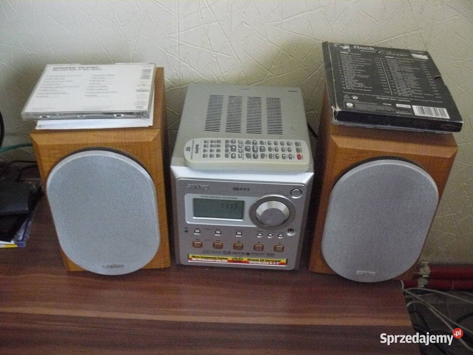 Wieża Sanyo Rds mp3 pilot dvd obraz oryg Japan lubuskie Nowa Sól