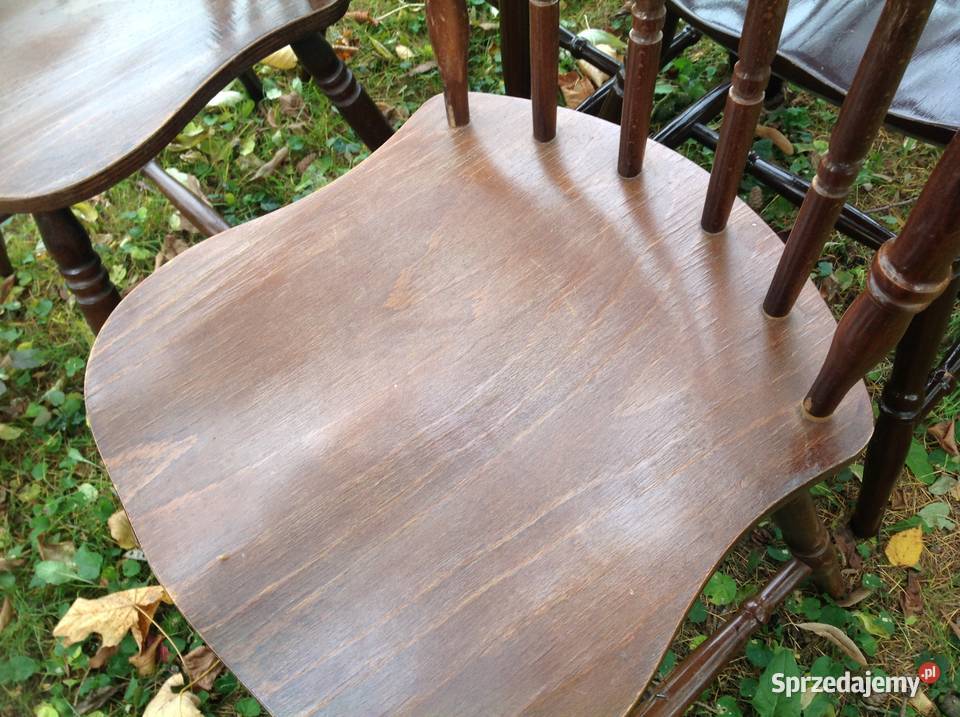Krzesła Gięte KING EDWARD typ 983 Vintage 6 lata lubuskie Nowa Sól