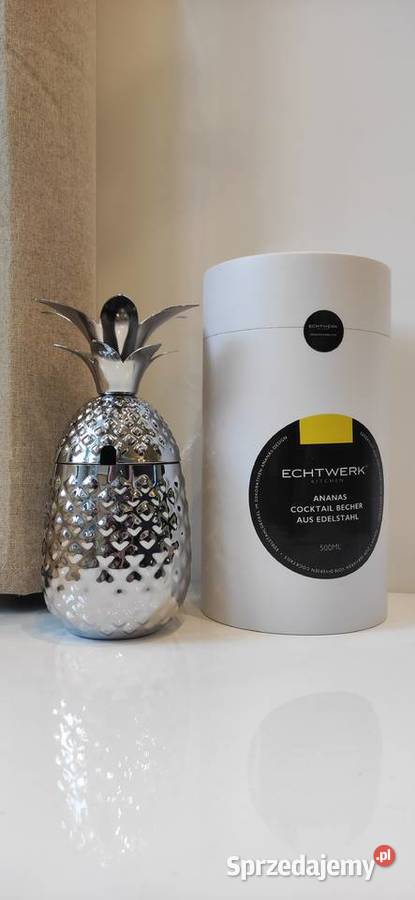 Kubek ze stali nierdzewnej ananas Warszawa