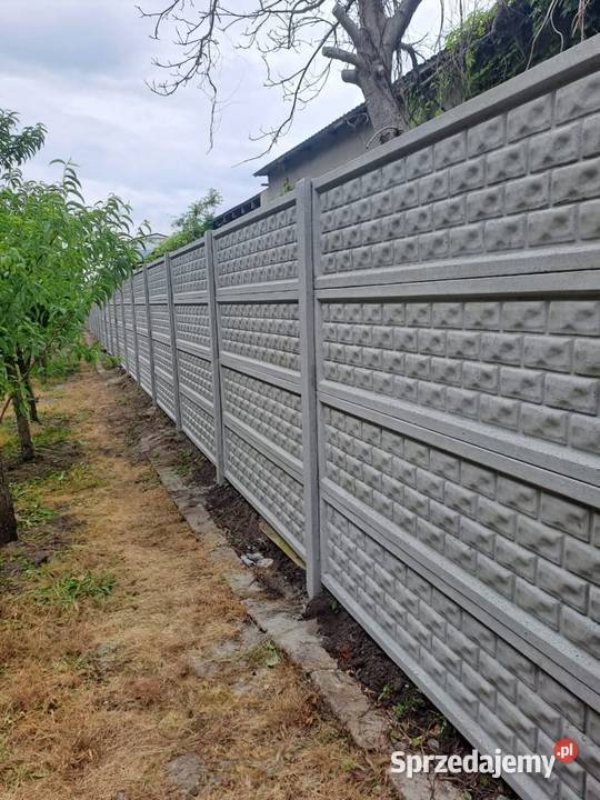 Ogrodzenia betonowe Dolnyśląsk Wrocław