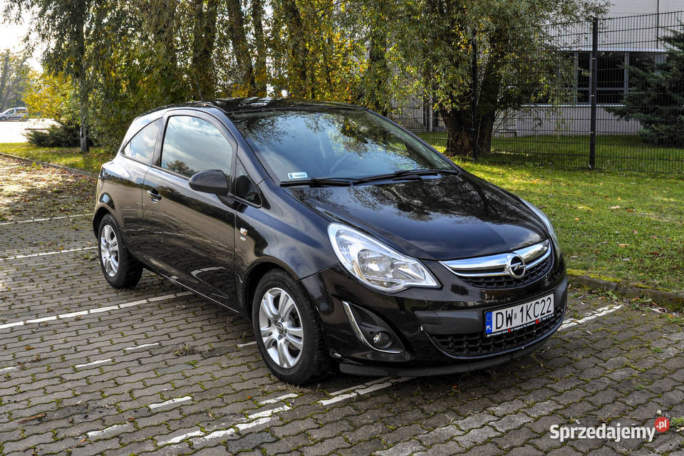 Opel Corsa Lift 2011 r Bezwypadkowy Wrocław