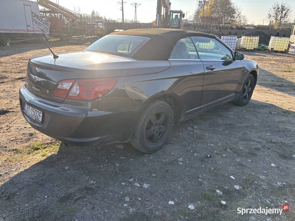 Chrysler sebring cabrio 2007 r przebieg 150 20 manualna Sebring kujawsko-pomorskie Osielsko