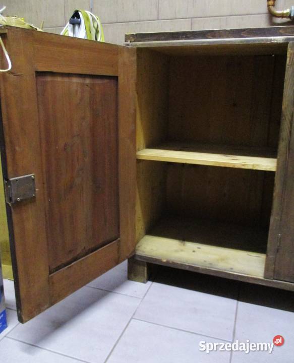 Stara Drewniana Szafka Bufet Pomocnik Nieporęt