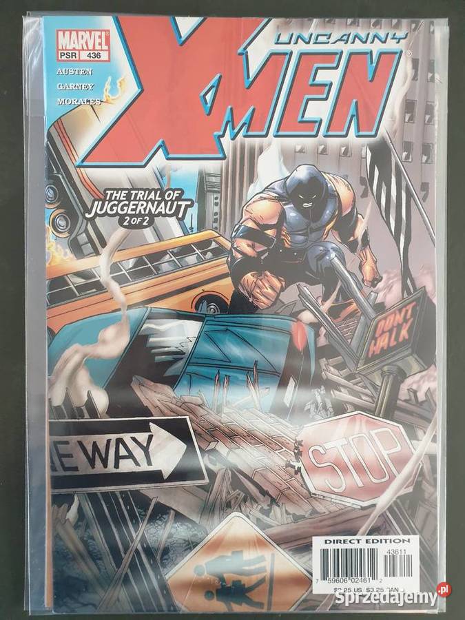 The Uncanny XMen The Trial Of Juggernaut 2 Superbohaterowie Książki i Podręczniki Gdynia sprzedam