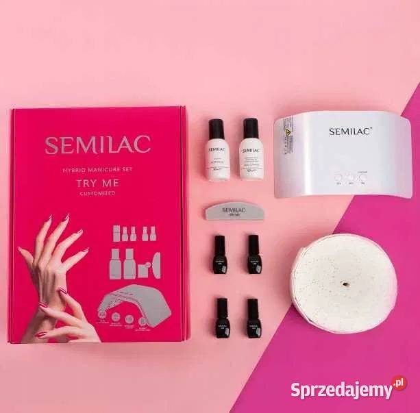 Zestaw do Paznokci SEMILAC TRY ME początkujących Warszawa sprzedam