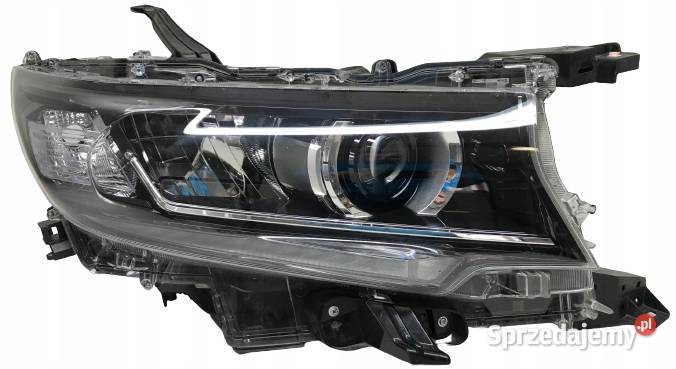 LAMPA PRAWY PRZÓD LED TOYOTA LAND CRUISER J150 osobowe Nowy Tomyśl sprzedam