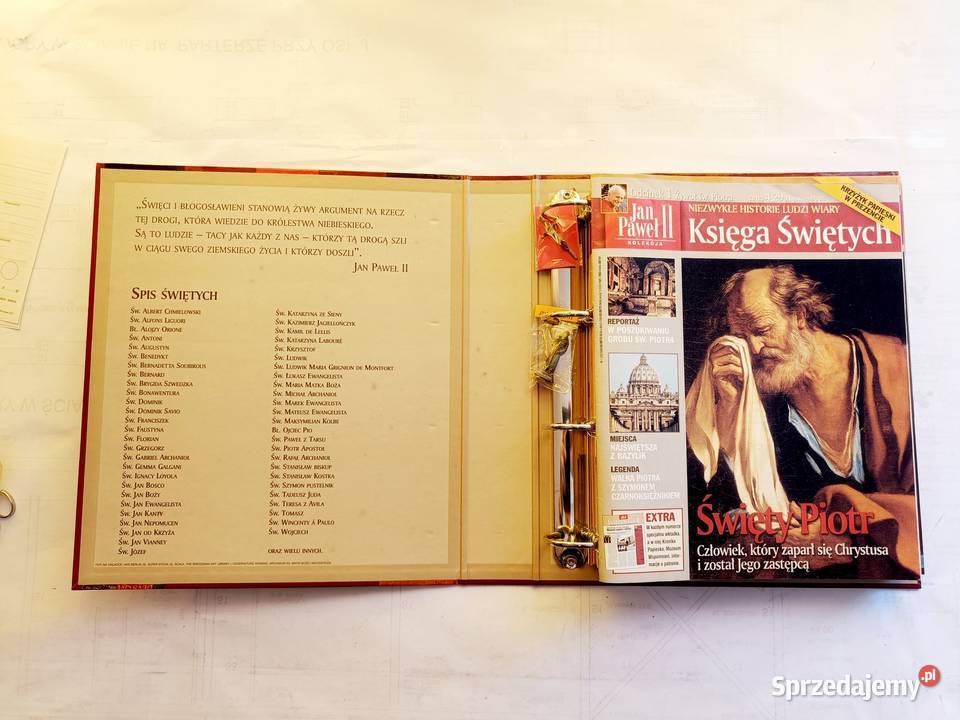 Księga Świętych kolekcja Jan Paweł II w 25 pomorskie Gdynia