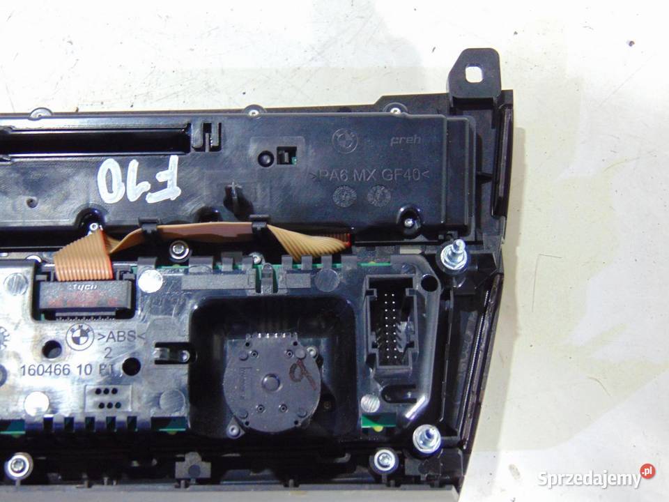 PANEL STEROWANIA KLIMATYZACJĄ RADIEM F10 9236483