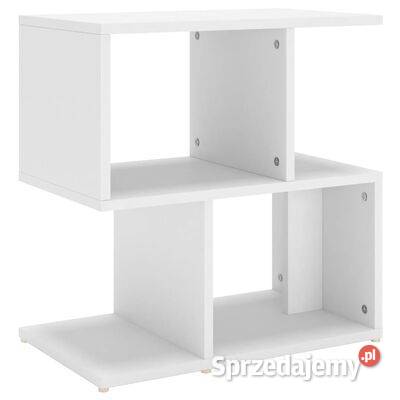 vidaXL Szafka nocna biała 50x30x515 płyta Warszawa