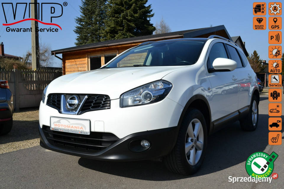 Nissan Qashqai+2 Climatronic dwustrefowy*Alufelgi*Serwis*Podgrz. Fotele.Au…