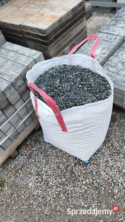 Grys zielony mały bigbag kruszywo kamień sprzedam