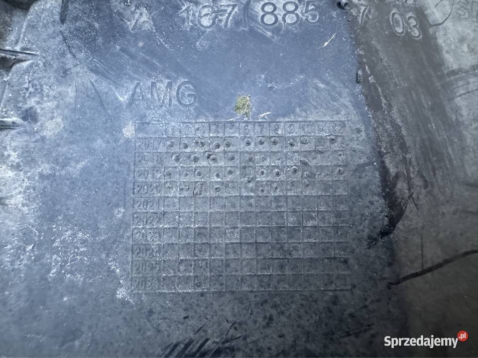 Wlot kratki kierownica powietrza GLE W167 AMG wielkopolskie
