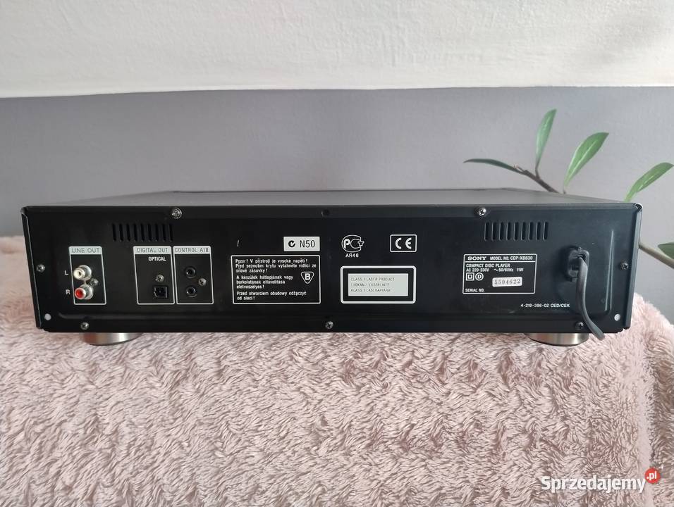 Odtwarzacz CD sony cdp xb 630 qs Odtwarzacze CD i MD podkarpackie Trzebuska