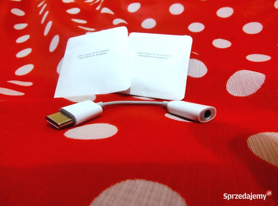 NOWY Oryginalny Xiaomi USB typ C 3.5 Jack kabel słuchawkowy