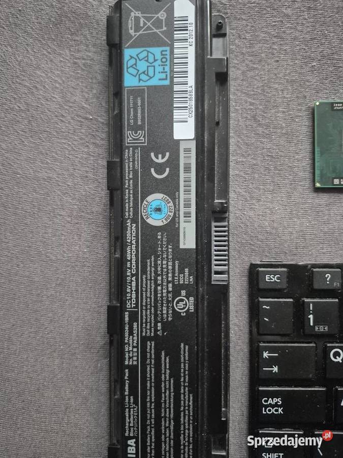 Części do laptopa Toshiba Żyrardów
