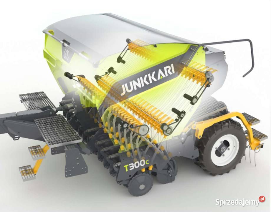 SIEWNIK ZBOŻOWY 3m JUNKKARI zestaw siew w mulcz