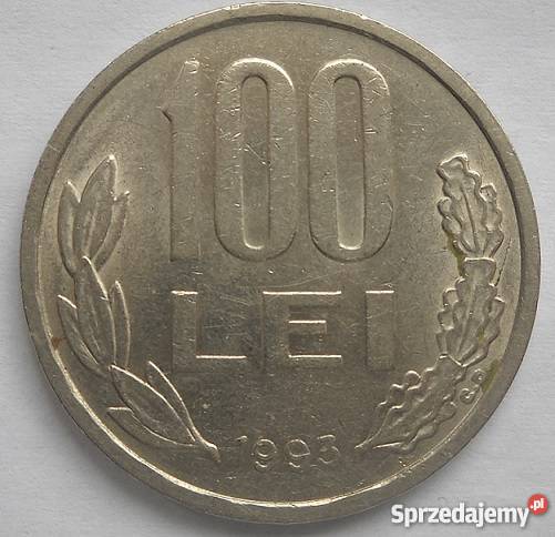 RUMUNIA100 LEI1993 r MIHAI VITEAZUL