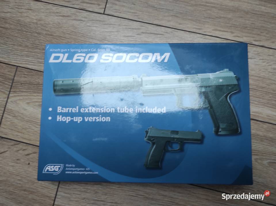 Replika pistoletu DL60 SOCOM Sporty strzeleckie i myślistwo dolnośląskie Oborniki Śląskie