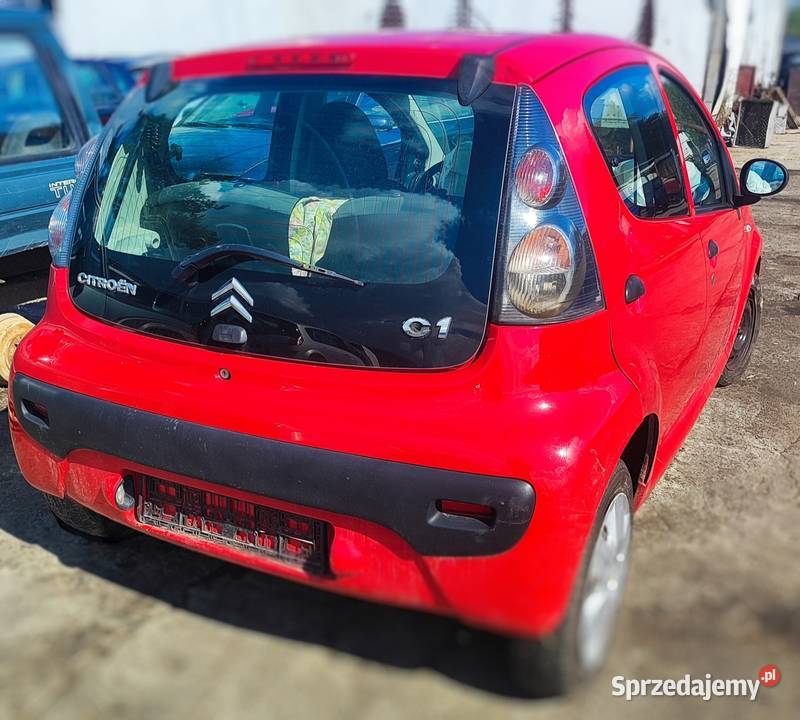 Citroen C1 drzwi tylne lewe i prawe osobowe Tylne Żywiec