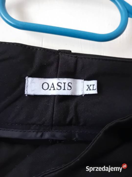 Czarne wizytowe eleganckie spodnie Oasis Warszawa sprzedam
