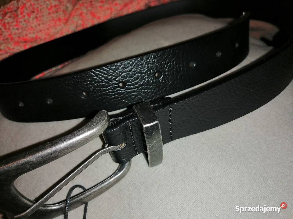 Piękny SkÓRZANY pasek SkÓRA NAtURALNA S unisex Skóra