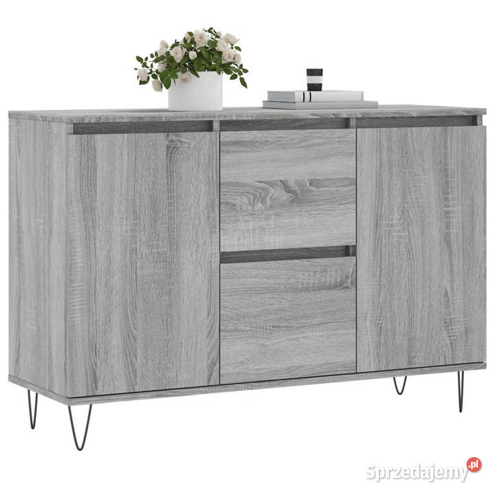 Szafka szary dąb sonoma 104x35x70 materiał mazowieckie Warszawa