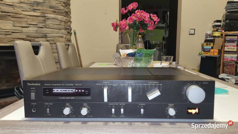 Wzmacniacz stereo Technics SUV3 2x40Watt 8ohm Warta