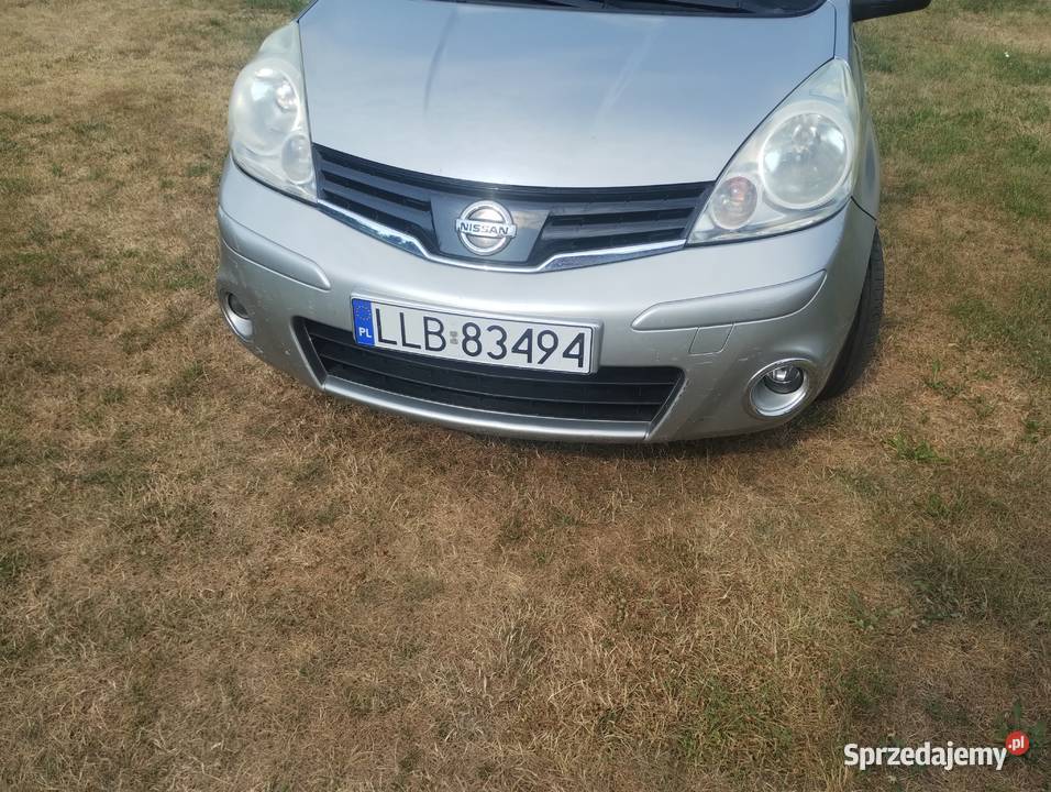 Nissan note 15 dCi 90 2013r 154 przebiegu Krasne sprzedam