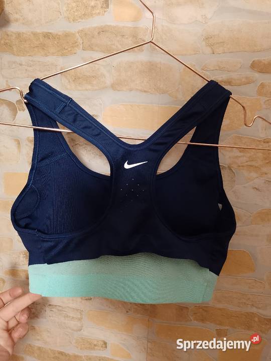 36S NIKE Granatowy top fitness z Londynu