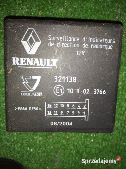 Renault MODUŁ STEROWNIK HAKA HOLOWNICZEGO OE Przekaźniki zachodniopomorskie
