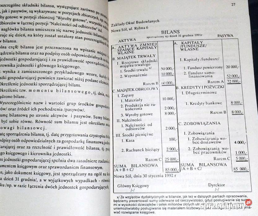 Rachunkowość podstaw Jan i Piotr Matuszewicz Chełm