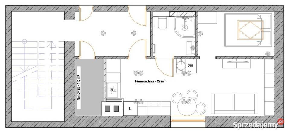 Śliczne mieszkanie do wynajęcia 2 pokoje na Trzebinia