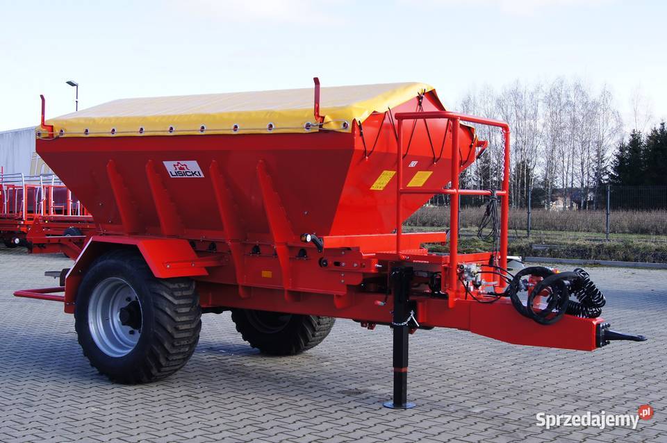 Rozsiewacz ciągany 7t Rozsiewacz do wapna RCW Łomża sprzedam