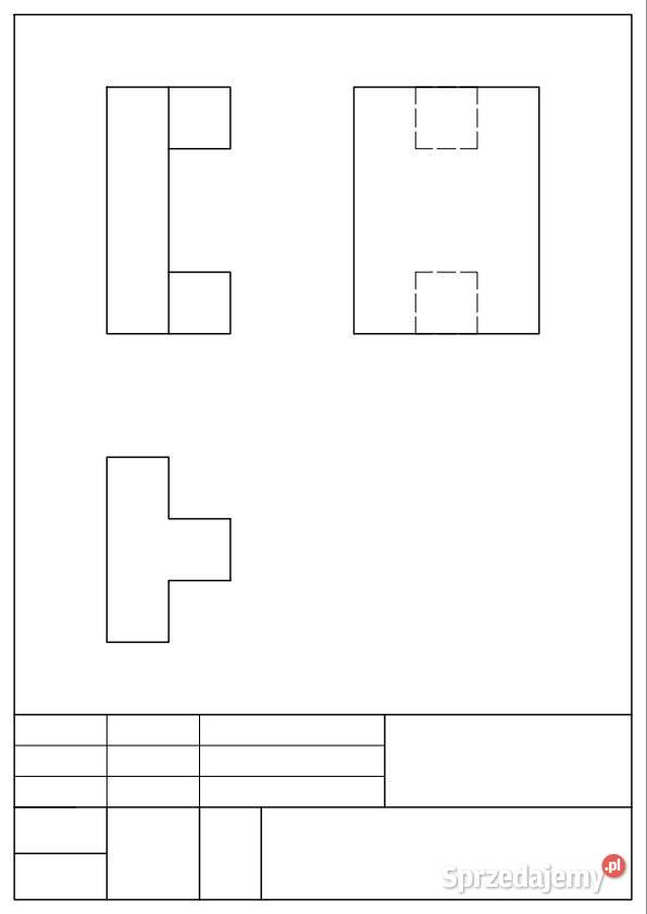 Rysunek techniczny AutoCAD Kraków
