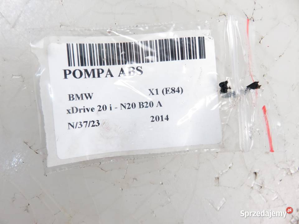 POMPA ABS BMW X1 E84 6791272 osobowe