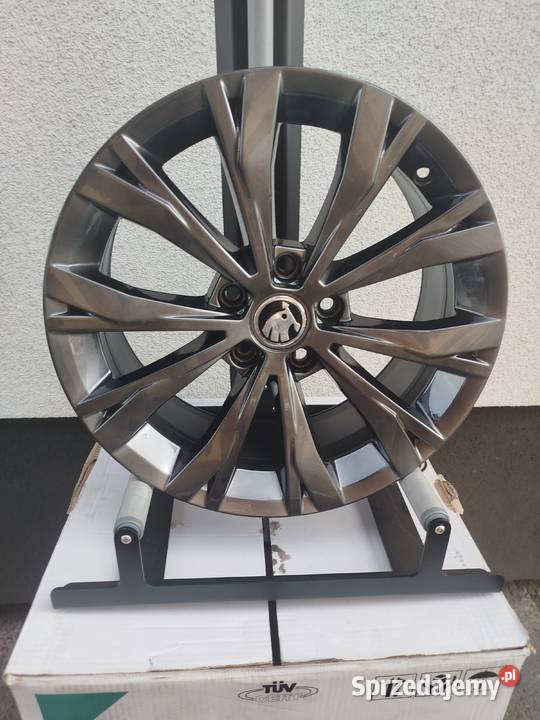 S874Alufelgi uzywane 17 5x112 Et 40 7J Vw Audi śląskie Bąków sprzedam