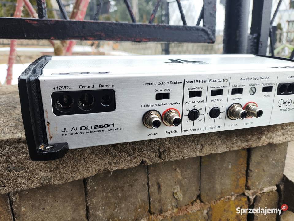 Wzmacniacz samochodowy 1kanałowy monoblok JL Niegowonice sprzedam