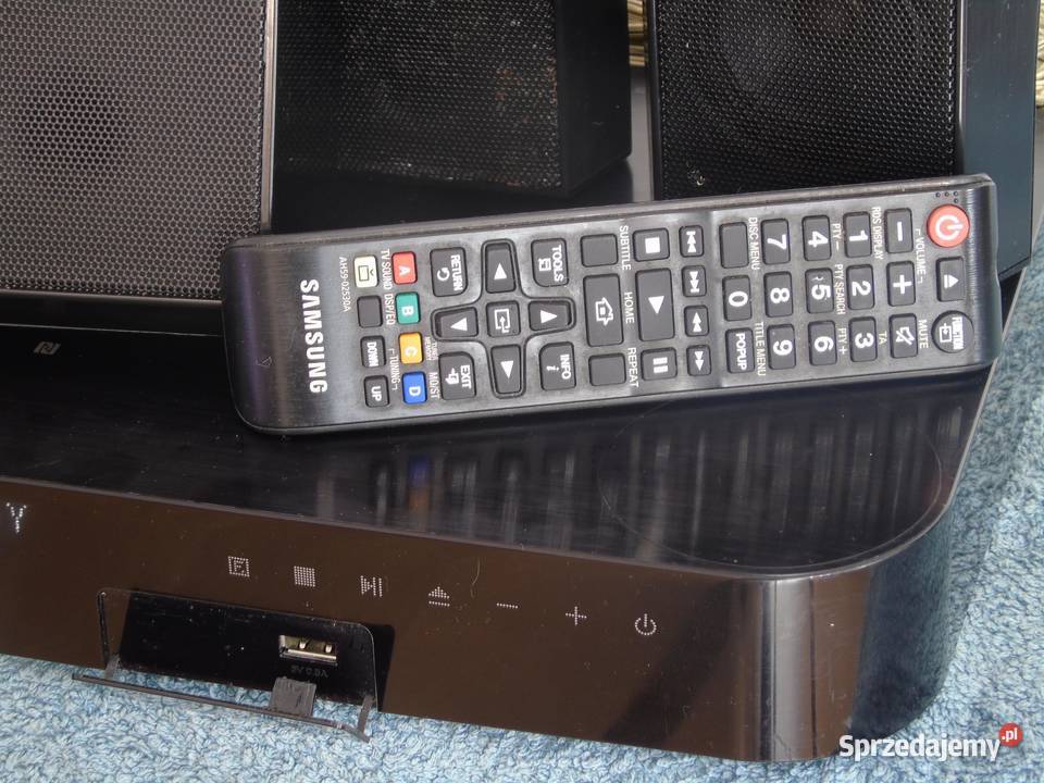 Kino domowe Samsung HTH5500 pil kol USB BT CD Jasło