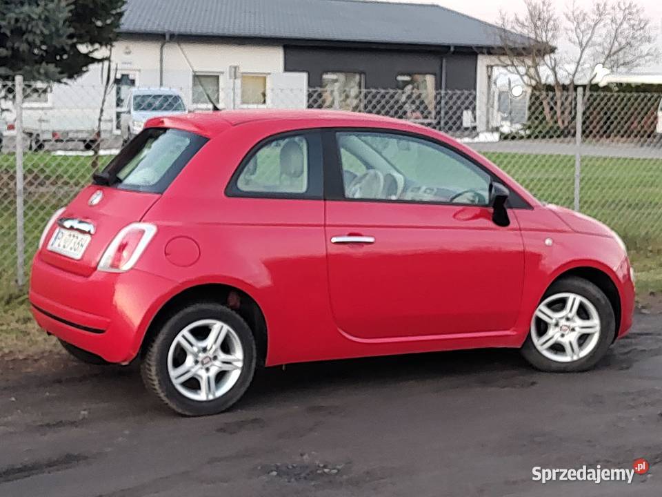 FIAT 500 09 BENZYNA Leszno sprzedam
