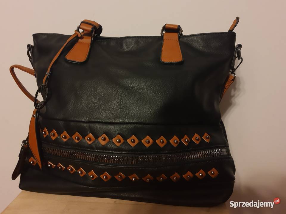 Torebka czarna ozdobna the Grace bags Do ręki mazowieckie Warszawa