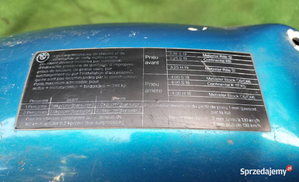 BMW R80 GS R65 błotnik tył tylny Leszno sprzedam