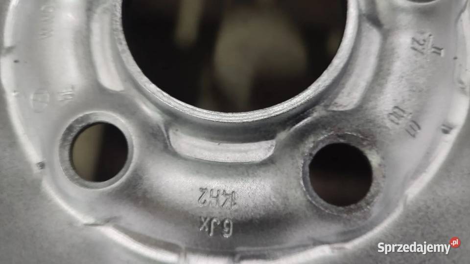 6HGE FELGA STALOWA 5X100 6JX14H2 ET38 seat leon Dystanse Włoszczowa sprzedam