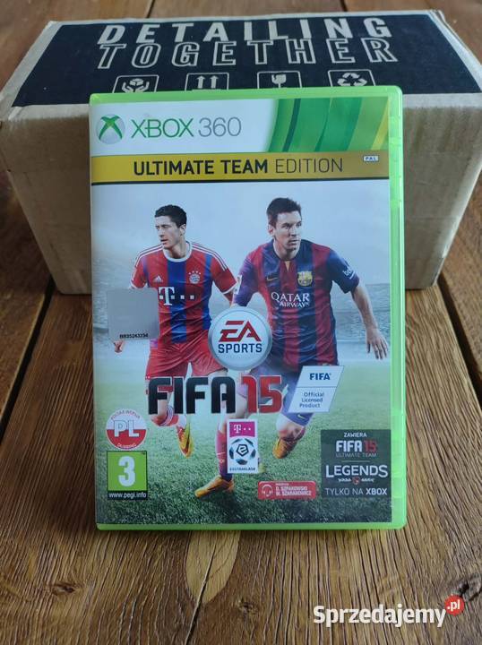 Fifa 15 Ultimate Team Edidion Xbox 360 Polski łódzkie Podkałek